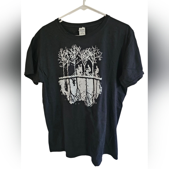 Stranger Things Inspired The Upside Down Black T Shirt Mens Large Gildan Softsty - Picture 2 of 6